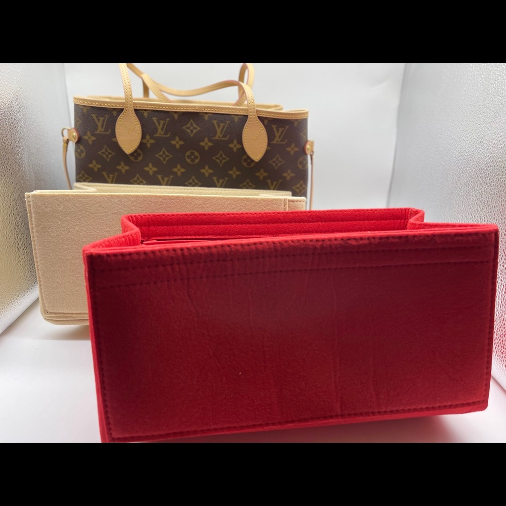 Large Beige Organizer fits Neverfull MM